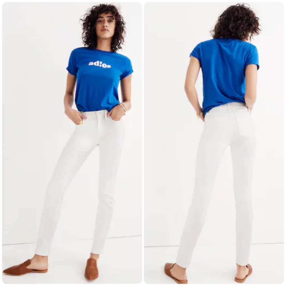 Madewell High Riser Skinny Jeans